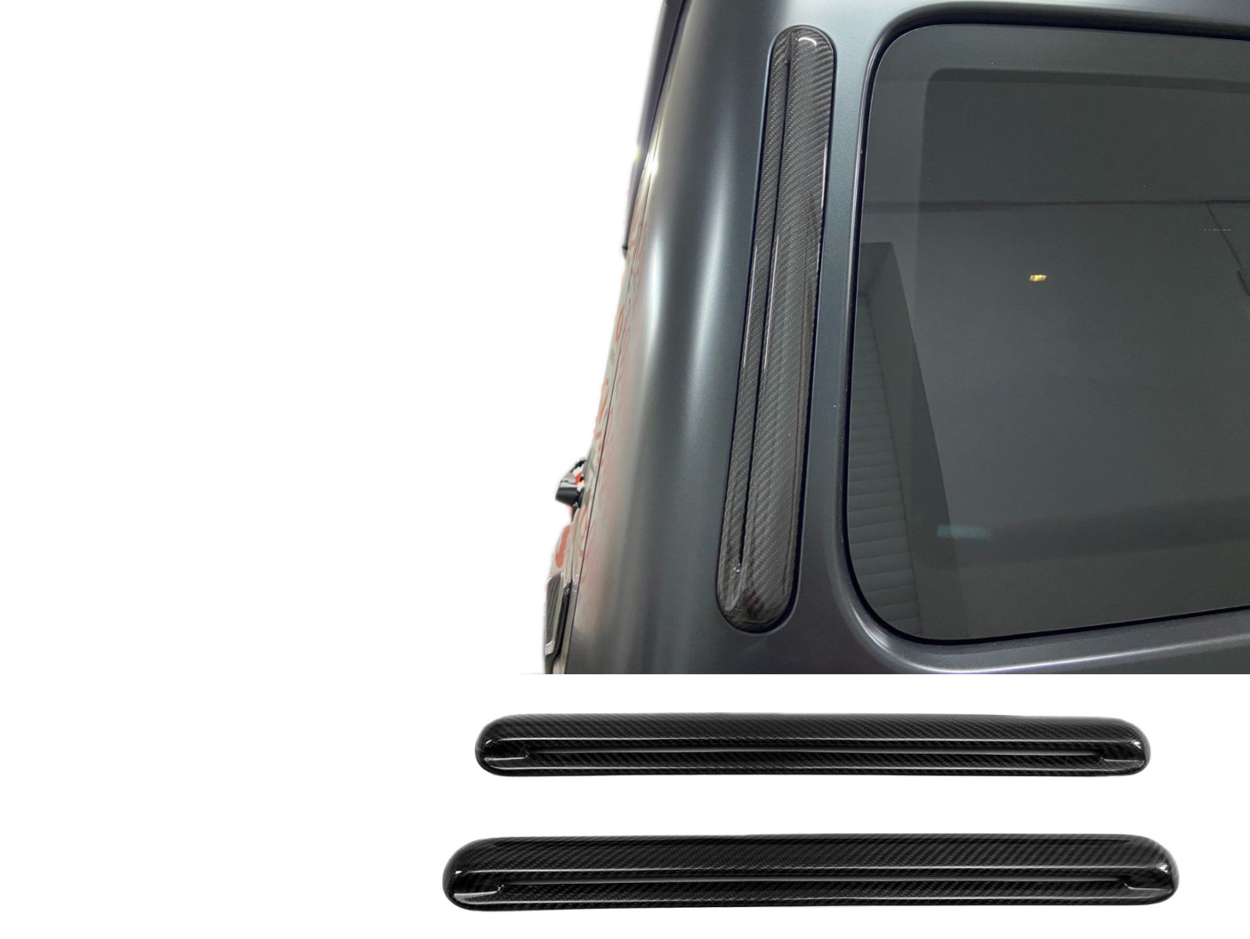 Carbon Fiber C-Pillar Air Vent Covers for Mercedes-Benz W463A G-Class